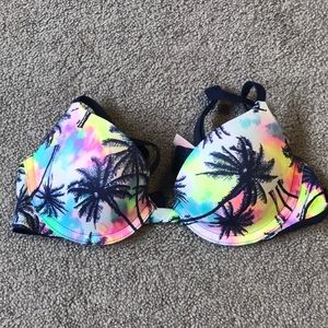 PINK lightly lined bra